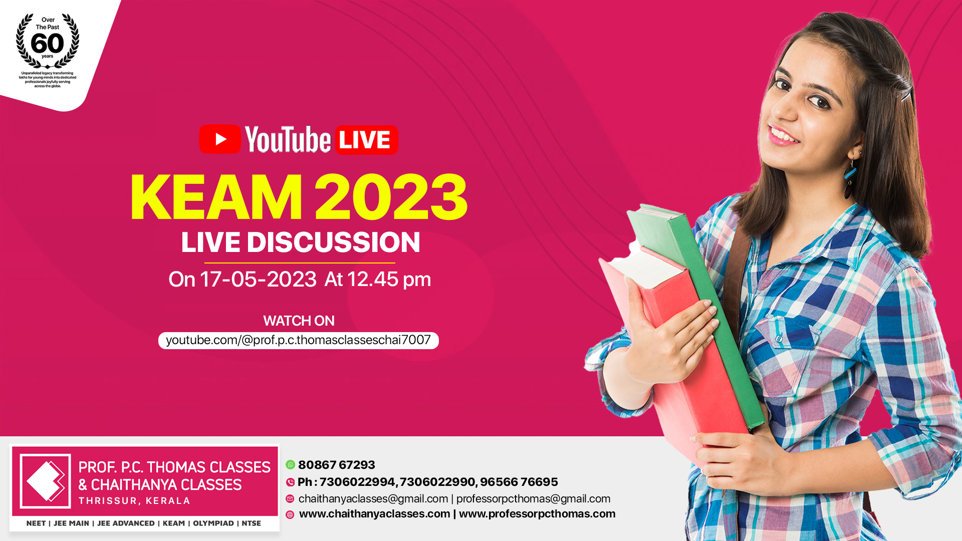 KEAM LIVE DISCUSSION